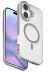 Fuchsia iPhone 17 ile Uyumlu HBC-394 Himalayas Kablosuz Şarj Özellikli Kapak - Titan Gri