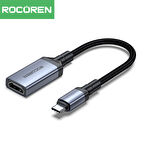 Rocoren 4K 30Hz Type-C to HDMI Çevirici Dönüştürücü Adaptör 15 CM