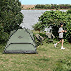 Naturehike 3 Kişilik Otomatik Kamp Çadırı Yeşil