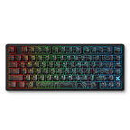 MCHOSE Jet 75 E-sport Black Topographic %75 Hall Effect Starburst Manyetik Switch RGB Hotswap Mekanik Gaming Klavye (MC-Jet75-3)