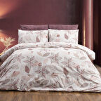 Keep London Home Series Natural Cotton(Doğal Pamuk) Tek Kişilik Nevresim Takımı-Pudra