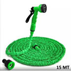 Sepetinegelsin Uzayan Hortum Tabancalı 15 Metre Magic House Bahçe Sulama İçin Expandable Hose Hortum