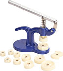 Sepetegelsin Saat Arka Kapak Kapatma Saat Pres Seti 12 Kalıplı Metal Gövde