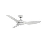 Dlc Bora Bakır Motor 122cm Led Tavan Vantilatörü Beyaz