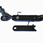 Elektrikli Scooter Aksesuar Koruyucu Paspas Cybersoul X3 Pro İçin Gri Kurt Nakış Arma Amblem