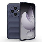 Tecno Spark 30C 4G Kılıf Esnek TPU Oyuklu Arka Yüzey Tasarımlı Etnik Silikon Kapak