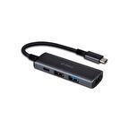 Ttec 4in1 100W Type C Çoğaltıcı Çevirici HUB, 2x USB, 1x PD Type C ve 1x 4K HDMİ Girişli Çoğaltıcı Adaptör