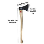 Yapar Ahşap Saplı Dövme Çelik Kamp Baltası 1.600 Kg