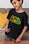 Süper Mario Baskılı Unisex Oyun Çocuk Tişört (1-12 YAŞ)