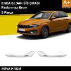 Fiat Egea SD Krom Sis Çıtası 2 Prç. 2020 Üzeri
