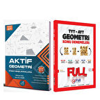 Aktif Öğrenme TYT AYT Geometri 0 dan Başlayanlara ve Full Matematik Konu Deneme Seti 2 Kitap