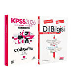 Marsis Yayınları 2026 KPSS Coğrafya ve AKM Dil Bilgisi Soru Bankası Seti 2 Kitap