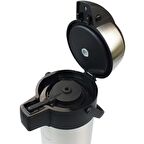 Penguen Çelik Kapaklı Pompalı Termos 4 lt PNG-1240(A)