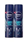 Nivea Dry Fresh Erkek Sprey Deodorant 150ml 2'li Avantaj Paketi