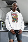 Avengers Kahramanlar Baskılı Unisex Oversize Marvel Tale Hoodie