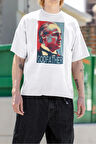 Efsane Film Godfather Baskılı Unisex Oversize Tişört