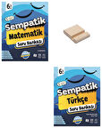 6. Sınıf Sempatik Matematik ve Türkçe Soru Bankası + Telefon Standı