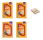 Kafa Dengi 6. Sınıf Matematik Fen Türkçe ve Sosyal Etkinlikli Ders Föyleri 4lü Set 