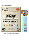 Tonguç 6. Sınıf Fijital Tüm Dersler Soru Bankası 2025 (Tırtıl Ayraç-MİNİ)