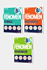 2025 Fenomen 8. Sınıf 3'lü A Set (MatematikA, FenA, TürkçeA)