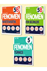 Fenomen 5. Sınıf 3'lü Set 2025 (MatematikB, FenB, TürkçeB)