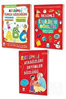 Resimli Türkçe İngilizce ve Atasözleri Deyimler Sözlükleri - 3 Kitap Set TDK Uyumlu