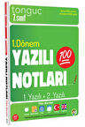 Tonguç 7.sınıf 1.dönem 2.yazılı Notları
