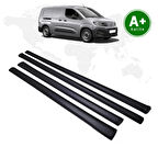 Peugeot Partner Marşpiyel Kaplaması 4 Parça 2024 Model ve Sonrası