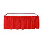 MASA ETEĞİ PLASTİK KIRMIZI