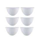 Omnipazar SO-DD01 Dekoratif Damla Duvar Saksı 1.4 Litre Beyaz 6 Adet