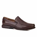 Cabani Gerçek Geyik Derisi Kaymaz Taban Bağcıksız 