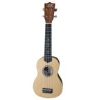 Puka UK-21-NAT Soprano Ukulele Naturel (Kılıf Dahil)