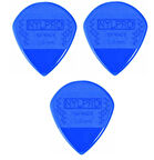 3NPR7 Mavi Kaymaz Gitar Penası 3 Adet Pena STD NYLPRO 1.4 MM