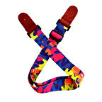 LongMoon RJ100U-SN Ukulele Askısı 146x4cm Çift Kat