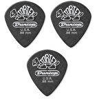 Jim Dunlop 482R.88 Gitar Penası 3 Adet Tortex Pb Jazz III Pena (0.88 mm)