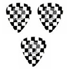 Daddario 1CCB6-3 Gitar Penası 3 Adet Checker Heavy 1.0mm