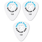 Jim Dunlop 428X1.00 Gitar Pena 3 Adet ( 1 mm) Tortex Flex X 