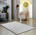 Rex Tavşanı Bubble Post Halı Gri