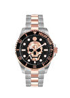 Philipp Plein PWOAA0822 Rose Gold Metalik Gri Erkek Kol Saati