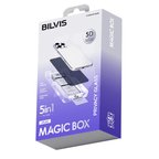 Apple İphone 14 Pro Max Bilvis 5in1 5d Magic Hayalet Cam Ekran Koruyucu - Siyah