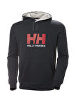Helly Hansen Lacivert Kadın Kapüşonlu Sweatshirt HHA.33978_W HH LOGO HOODIE