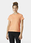 Helly Hansen HHA.54591_HELLY HANSEN W CORE T-SHI Somon Bisiklet Yaka Normal Düz Kadın T-Shirt