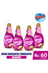 Bingo Soft Konsantre Çamaşır Yumuşatıcısı Begonvil 1440 ml X 4 Adet