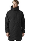 Helly Hansen HHA.53541_HHA.991_MUNICH INS YAĞMUR Siyah Kapüşon Yaka Normal Düz Erkek Yağmurluk
