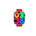 Winex Watch 9 Pro Amoled Ekran Android İos Uyumlu Akıllı Saat Kırmızı