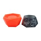 Çokgen Beton Saksı Kalıbı - Beton Saksı Silikon Kalıp - 112