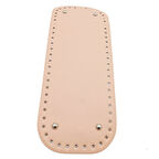 Çanta Aksesuar Suni Deri Pudra Renk 32X12 cm Dikdörtgen Çanta Tabanı