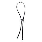 Nusrat Bilişim Çanta Aksesuar Rugan Deri Dikişli Büzgü Siyah Renk Gümüş Metalli