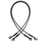 Çanta Aksesuar Taşlı Kancalı Kovanlı Çift Çanta Sapı Füme Renk