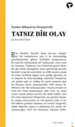 Tatsız Bir Olay